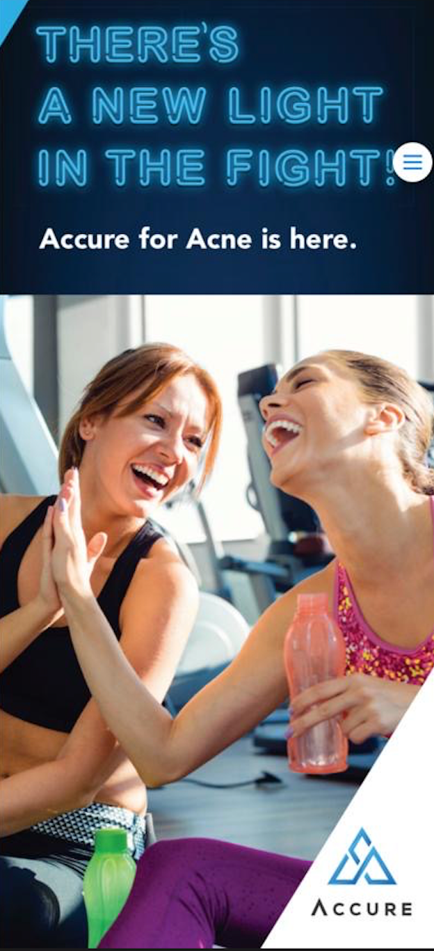 Accure Acne Patient Brochure: Women Gym